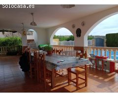 Chalet con piscina en la huerta de Mula