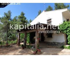 Chalet en Bocairent situado en una zona tranquila a pie de montaña