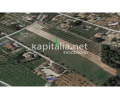 venta de parcela en Ontinyent.