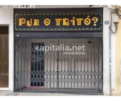 Venta de local comercial ideal para pub