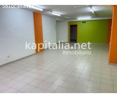 Local en alquiler en el Llombo de Ontinyent junto a colegio
