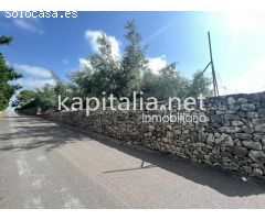 Espectacular terreno a la venta en Agullent
