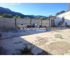 NAVE A LA VENTA EN COCENTAINA  UBICADA A LA ENTRADA DE LA POBLACIÓN.