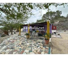 PARCELA CON CASITA A LA VENTA EN ONTINYENT