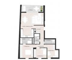 ¡Obra nueva en segunda planta con terraza! Tu nuevo hogar te espera en Xàtiva