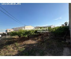 NAVE COMERCIAL SOBRE PARCELA DE TERRENO A LA VENTA EN LA LLOSA DE RANES