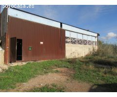 NAVE INDUSTRIAL DE 1420M2 + TERRENO RÚSTICO DE 10000M2 CON POSIBILIDAD DE VIVIENDA DE 200m2