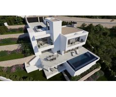 Villa de lujo con jardín y piscina privada Vista al Mar