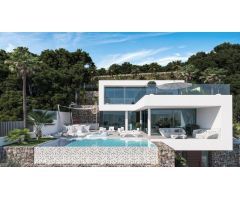 Proyecto nuevo en Calpe con excelentes vistas al Mar, Peñón y a la bahia de Calpe