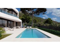 Proyecto de nueva construcción con impresionantes vistas al azul mar Mediterráneo y al icónico Peñón