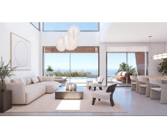 Villa con diseño moderno unico y vistas panoramicas al mar