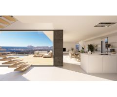 Villa lujoso de arquitectura moderna con vistas al mar