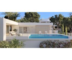 Villa moderna con vistas al mar