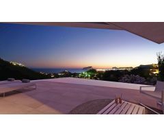 Exclusiva nueva promoción de 16 villas de lujo con vistas panorámicas al mar y el Peñon Ifach