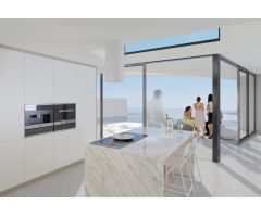 Exclusiva nueva promoción de 16 villas de lujo con vistas panorámicas al mar y el Peñon Ifach