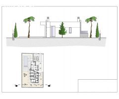 Proyecto de nueva construcción con orientación sur