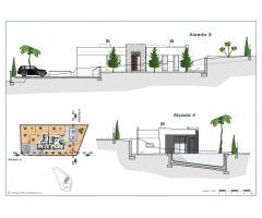 Proyecto de nueva construcción con orientación sur