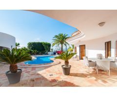 Villa única y acogedora de estilo tradicional ibicenco