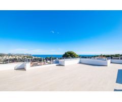 Nueva villa de diseño moderno con vistas al mar