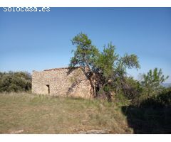 Finca rústica con casa, pajar y corrales en Benabarre