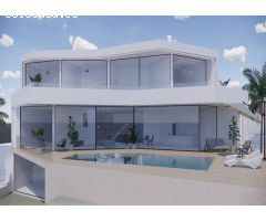 PROYECTO DE UNA VILLA DE LUJO CON IMPRESIONADA VISTA AL MAR