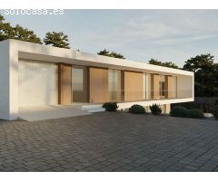 Magnifica villa moderna en Moraira con parcela de 1046m2.
