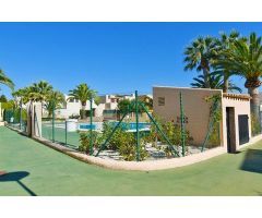 Bonito bungalow independiente en Calpe con piscina comunitaria