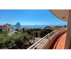 Ático con vistas al mar y Peñón de Ifach