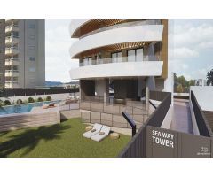 SEAWAY TOWER: moderno complejo de apartamentos de lujo en una de las zonas más deseadas de Calpe.