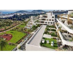 Apartamentos con espacios libres y vistas al mar en Finestrat.