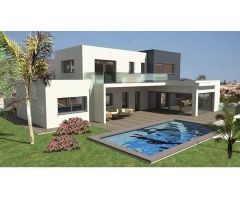 Villa moderna de nueva construcción en Calpe, con piscina privada y fantásticas vistas al mar y al P