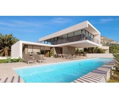 Moderna villa de lujo con piscina privada