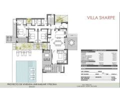 Villa de lujo, obra nueva con piscina privada en Costa Nueva.