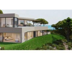 Impresionante villa de nueva construcción en Aiguaxelida, Tamariu con vistas al mar