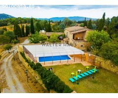 Masía a estrenar en Calonge, Costa Brava