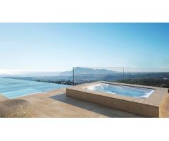 Villa de lujo con vistas panorámicas al mar en Altea