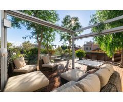 Piso de lujo en venta con terrazas, jardín y vistas al mar, Sant Gervasi La Bonanova, Barcelona