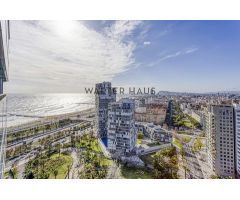 Ático dúplex con piscina y vistas al mar en Diagonal Mar, Barcelona. EGYB-T519