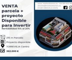Inmejorable parcela en esquina en TORREVIEJA. LTKB-T110