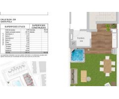 apartamento en Venta en Santa Pola. ETRV-T364