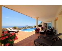 Villa panorámica con vistas al mar en venta en Teulda-Moraira, Costa Blanca.. SISK-T11