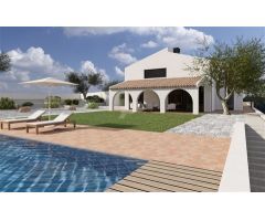 Finca de nueva construcción en venta en Moraira, Costa Blanca.. SISK-T13