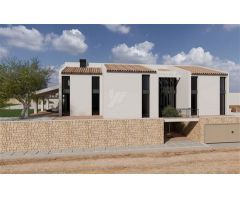 Finca de nueva construcción en venta en Moraira, Costa Blanca.. SISK-T13