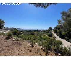 Dos parcelas edificables juntas en venta en Benimeit Moraira, Costa Blanca. SISK-T151