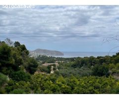 Dos parcelas edificables juntas en venta en Benimeit Moraira, Costa Blanca. SISK-T151