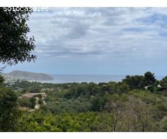 Dos parcelas edificables juntas en venta en Benimeit Moraira, Costa Blanca. SISK-T151