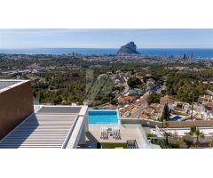 Fantástica Villa con espectaculares vistas al mar en Calpe, Costa Blanca.. SISK-T169