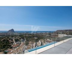 Fantástica Villa con espectaculares vistas al mar en Calpe, Costa Blanca.. SISK-T169