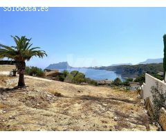 Parcela con vistas al mar en Venta en Moraira, Costa Blanca.. SISK-T176