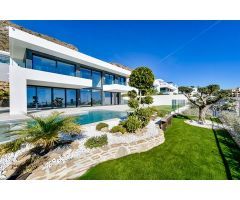 Villa de lujo en construcción en Finestrat. SISK-T180